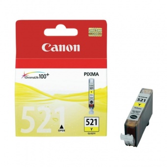 картинка Чернильница для Canon PIXMA IP3600 / 4600, MP540 / 620 / 630 / 980 Canon CLI-521Y