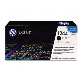 картинка Картридж для HP Color LaserJet 1600 / 2600n / 2605 №124A HP Q6000A