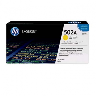 картинка Картридж для HP Color LaserJet 3600 №502 HP Q6472A
