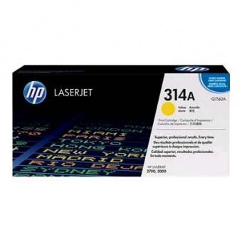 картинка Картридж для HP Color LaserJet 2700 / 3000 №314A HP Q7562A